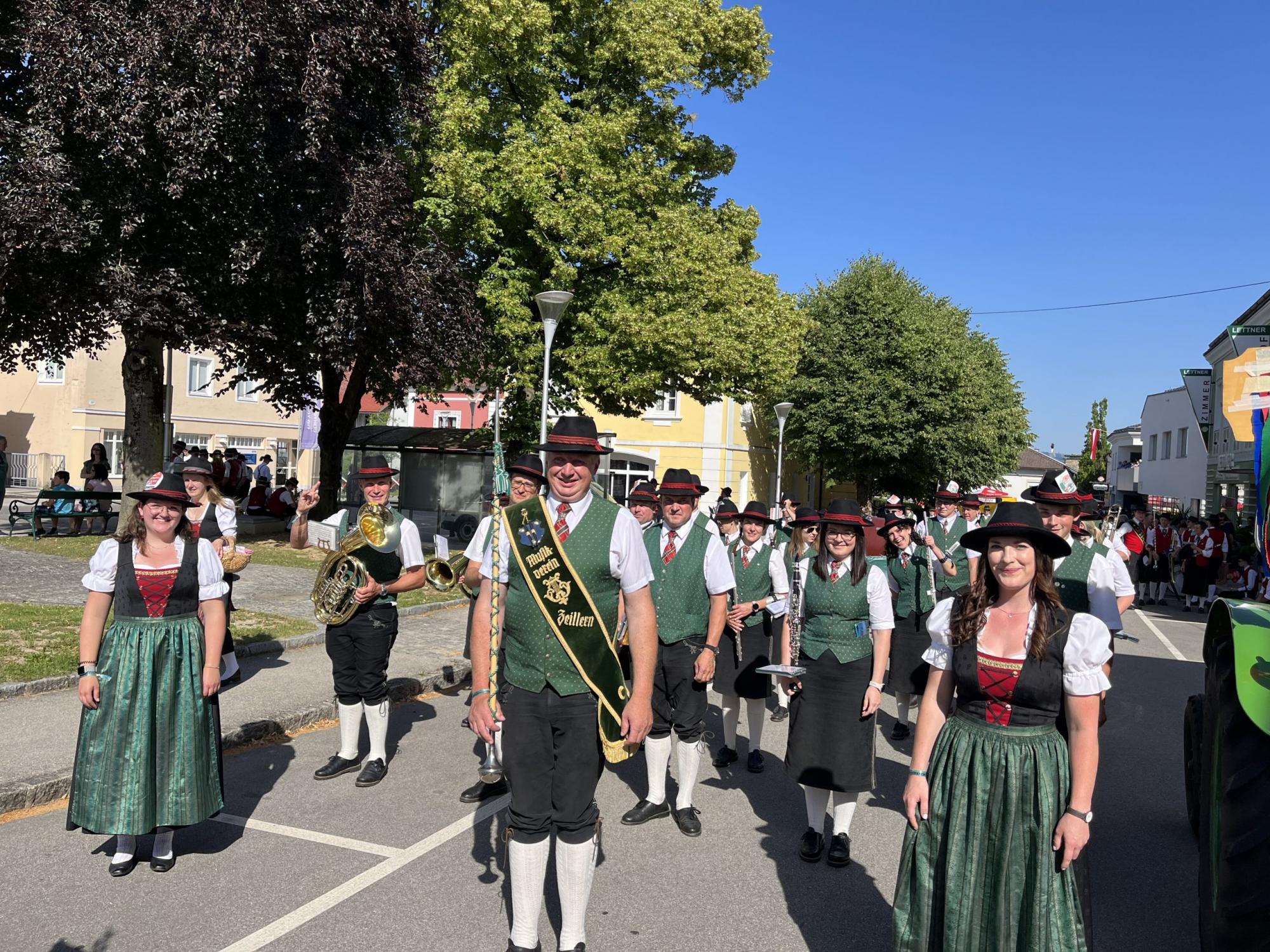 Bezirksmusikfest Aschbach